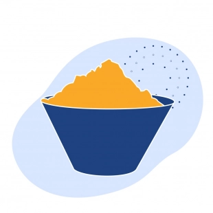 Химически модифицированный тапиоковый крахмал холодного набухания E1422 GranStarch TC