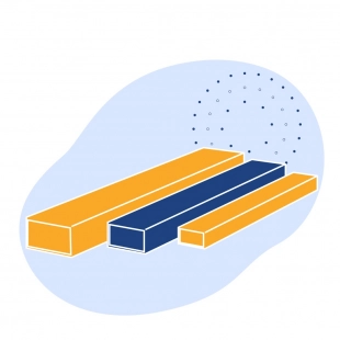 Профиль стальной прямоугольный сварной 180х75х6 мм 18ЮТ ГОСТ 25577-83
