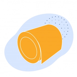 Рулон с полимерным покрытием 0.28 мм ПВДФ ГОСТ 34180-2017