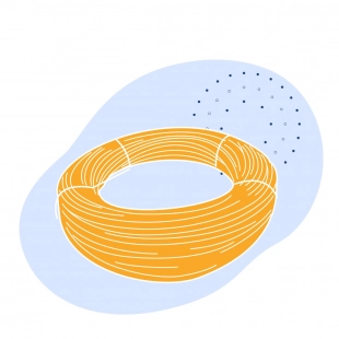 Канат закрытый несущий 52 мм ГОСТ 7676-73