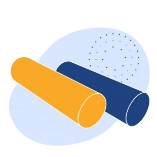 Текстолит стержневой 13x350 мм ГОСТ 5385-74