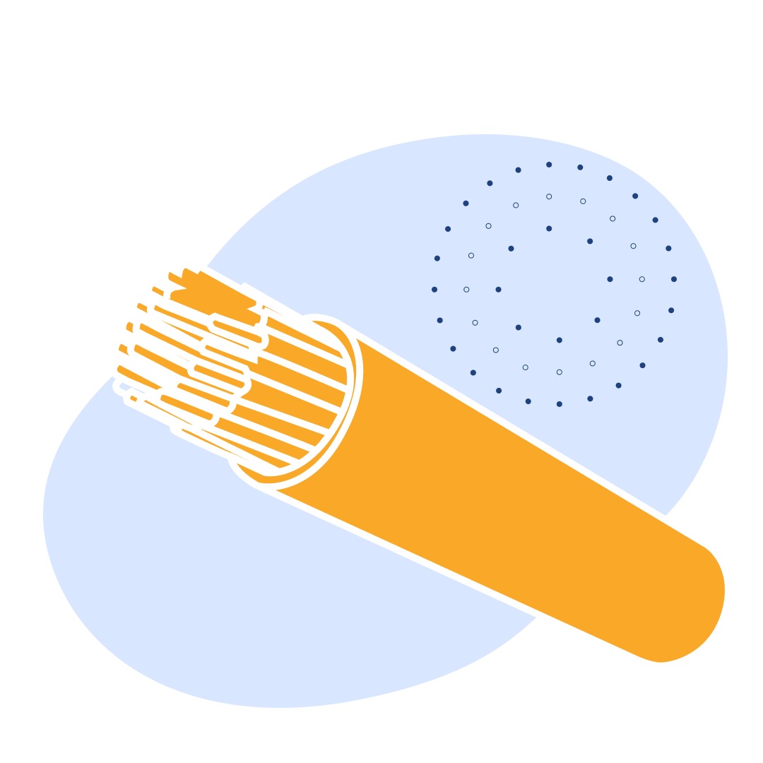 Кабель контрольный медный многожильный 19x1 мм2 КРВГ ГОСТ 1508-78