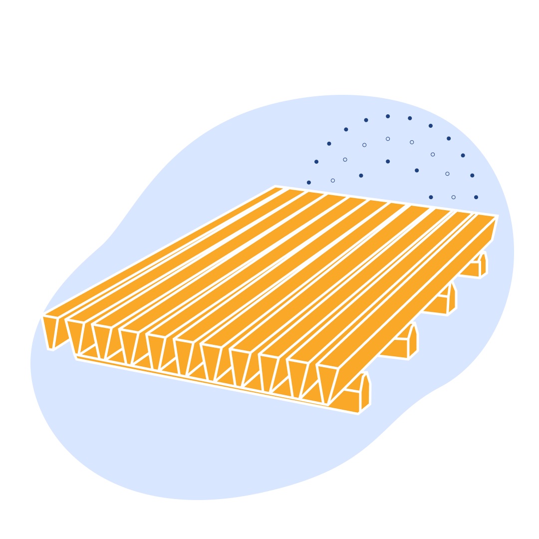 Сварное щелевое сито AISI 304