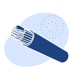 Кабель контрольный медный многожильный 27x2.5 мм2 КРВБбГ ГОСТ 1508-78