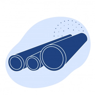 Труба нержавеющая электросварная 426х10 мм 12Х18Н10Т ГОСТ 10704-91