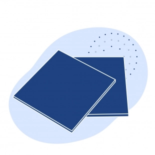 Паронит листовой общего назначения 0.8х1500х1000 мм ПОН ГОСТ 481-80