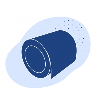 Рулон с полимерным покрытием 0.28 мм ПВДФ ГОСТ 34180-2017